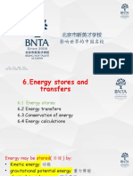 Chapter6 Energy Stores and Transfers