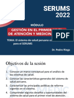 26-05 Modulo de Gestión en Primer nivel de Atención y Medicina Legal -  Sistema de Salud - Dr. Pedro Regal