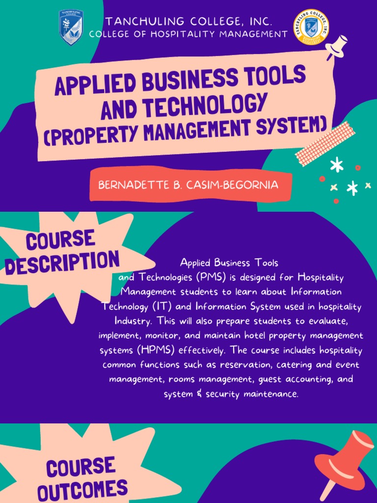 Applied Business Tools - Lesson 1 | PDF
