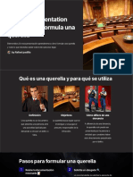 Portfolio Presentation For Como Se Formula Una Querella PDF