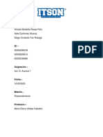 Asignación 13. Avance 1 - Elección de La Idea - Equipo 2