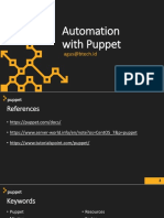 Automation With Puppet