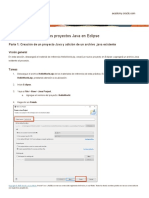 Creating Your First Java Programs in Eclipse - Esp PDF