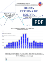 Trabajo de Investigacion. Deuda Externa de Bolivia
