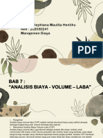 Bab 7-Analisis Biaya & Volume Laba-202030241 PDF