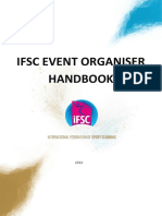 IFSC 2022 Event Organiser Handbook