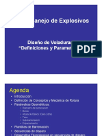 03 A DiseñodeVoladuras, DefinicionesyParametros PDF