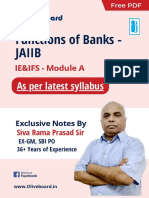 Functions of Banks PDF