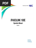 iPaso100E Operation Manual Rev4