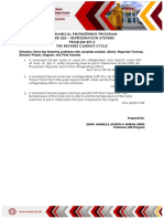 Assignment 3 - Refrigeration PDF