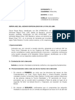 Contestación de La Demanda - Club de Pragmática PDF