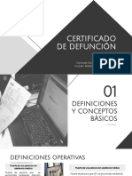 SEMINARIO 6 - CERTIFICADO DE DEFUNCIÓN - CRUZADO y CORONADO PDF