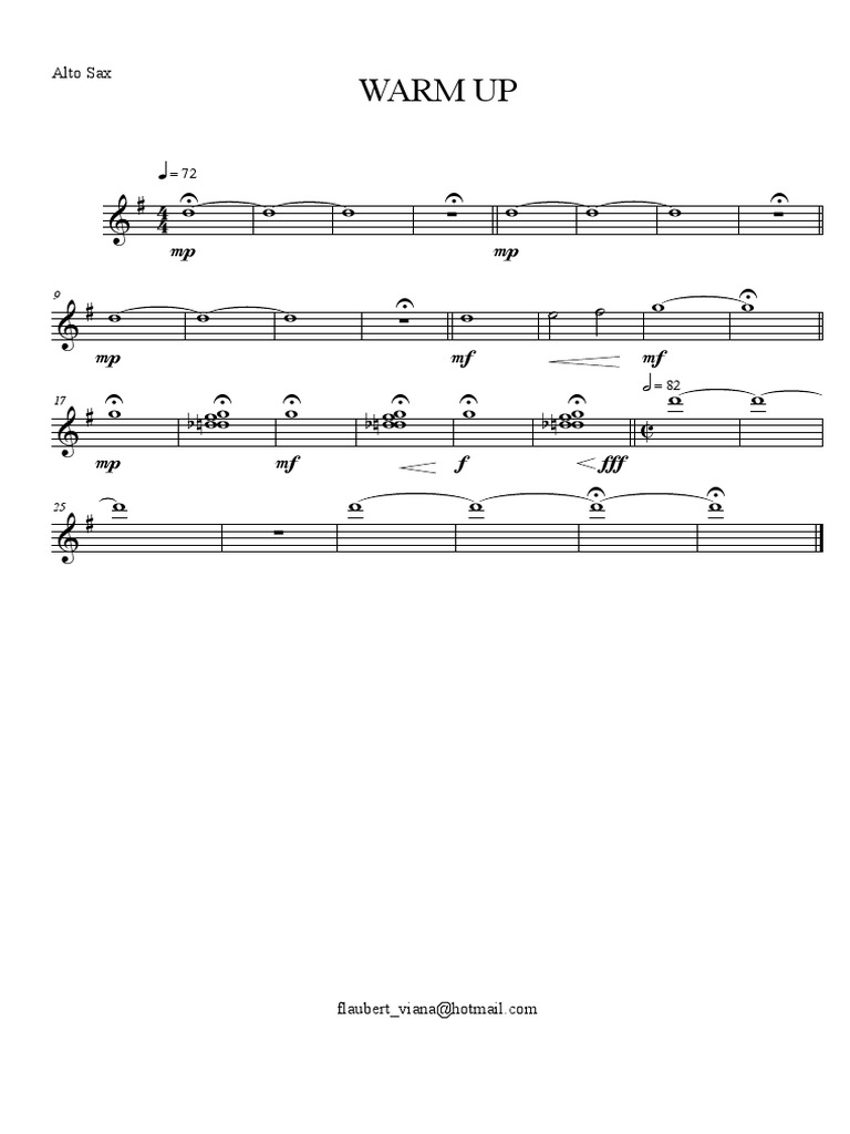 WARM UP Alto Sax.pdf PDF