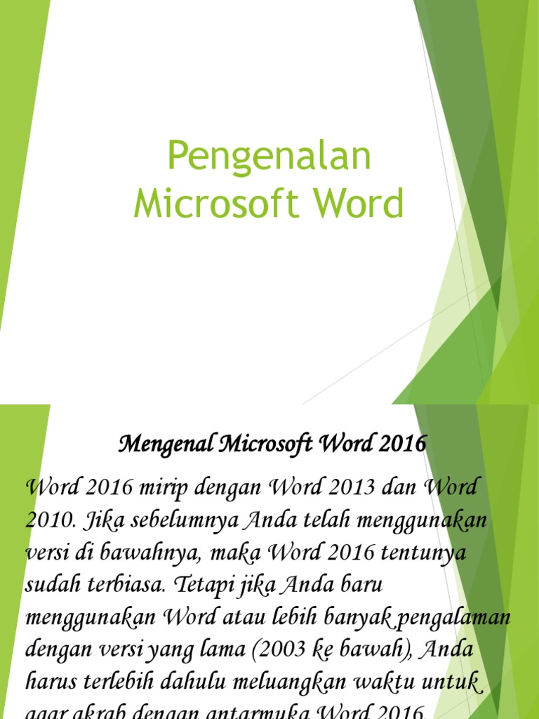 Modul 6 Pengenalan Microsoft Word Dasar Pdf