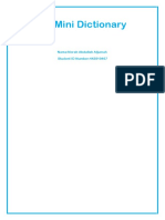 My Mini Dictionary PDF