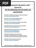 SPCC Important Questions With Kamal Sir PDF