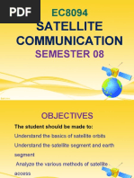 Satellite Communication: Semester 08