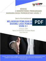 Pemilihan Penyedia PBJ Level 1