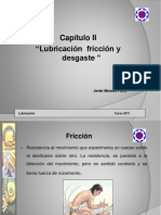 Capitulo II Lubricacion Friccion y Desgaste PDF