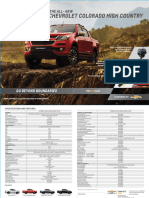 Chevrolet Colorado High Country 2017-2019 PDF
