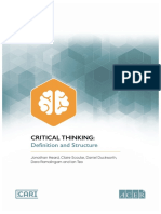CriticalThinking DefinitionandStructure PDF