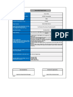 Internship Project Form for ISO 50001 Gap Assessment