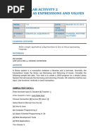 Cerafica Tamares - Prolang Laboratory Activity 2 PDF