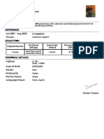 Resume Daman Format1