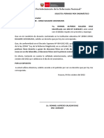 SOLICITO PERMISO POR ONOMÁSTICO AMAUTA - Perú PDF