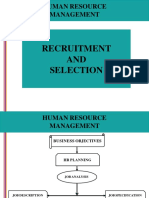Recruitment and Selection PDF