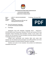 3 Tempelate - Surat Dinas Pengajuan Sekretariat PPS PDF