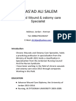 Chronic Wound and Ostomy Care Specialist Resume