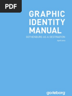 Graphic Identity Manual - Destination Göteborg