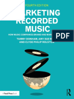 Marketing Recorded Music How Music Companies Brand and Market Artists (4th Edition) (Etc.) PDF