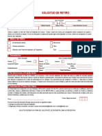 Solicitud de Retiro PDF