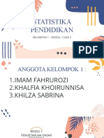 Statistika Pendidikan KLMPK 1 6a
