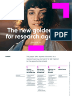 The New Golden Age For Research Agencies: White Paper-2022