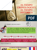 Sesión 3 El Tiempo Cronológico y El Tiempo Histórico