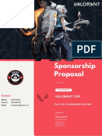 Esports Sponsorship Proposal PDF