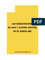 AAVV - Las Sublevaciones de Jaca y Cuatro Vientos en El Diario ABC