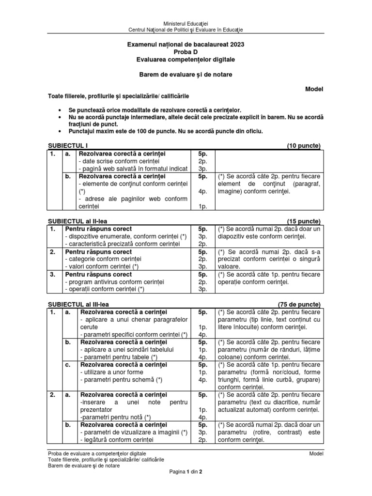 D Competente Digitale 2023 Bar Model PDF | PDF