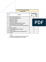 Checklist Kelengkapan Berkas Crew PDF
