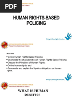 PBGEN CALANOGA - Human Rights Based Policing