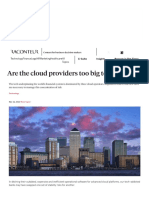 Are The Cloud Providers Too Big To Fail - Raconteur Mar 2022