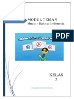 EMODUL TEMA 9 Muatan Bahasa Indonesia PDF
