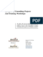 BRD - Synopses of Consulting Projects and Training Workshops