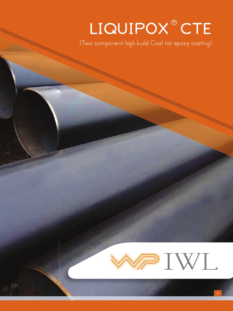 Liquipox CTE: Coal Tar Epoxy Coating | PDF | Corrosion | Epoxy