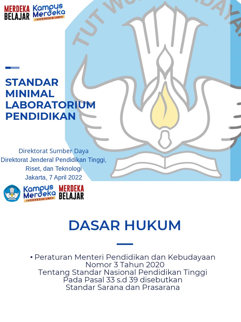 Standar Minimal Laboratorium Pendidikan | PDF