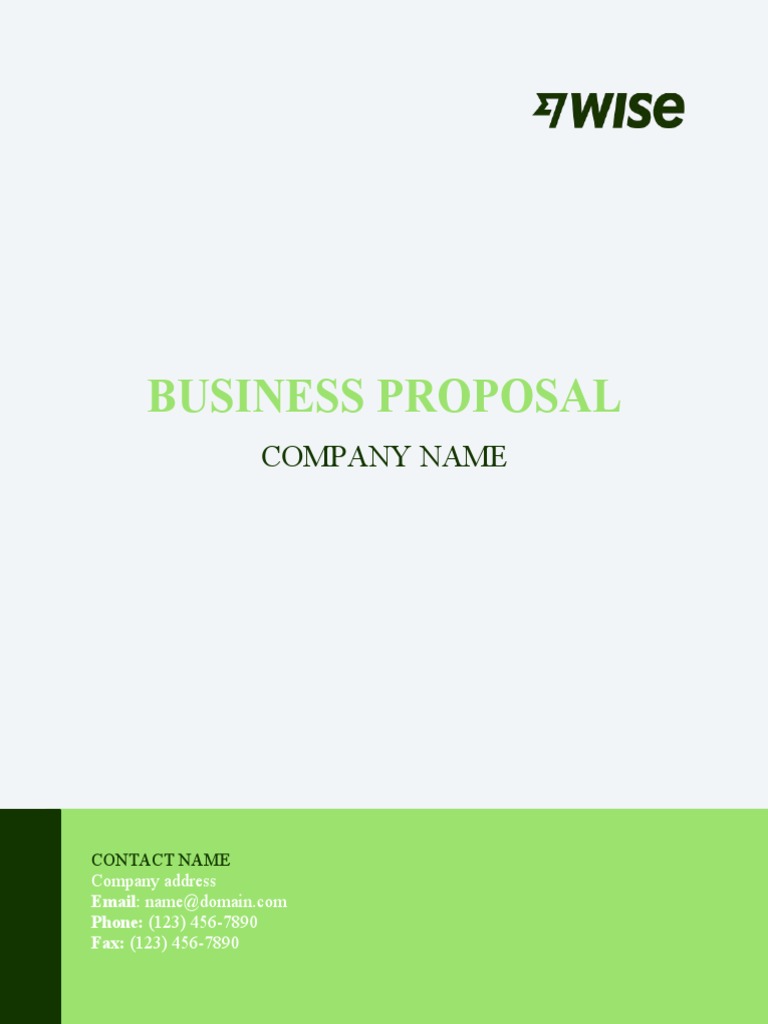 Business Proposal Template | PDF
