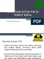 Ketentuan Kotak P3K Di Tempat Kerja